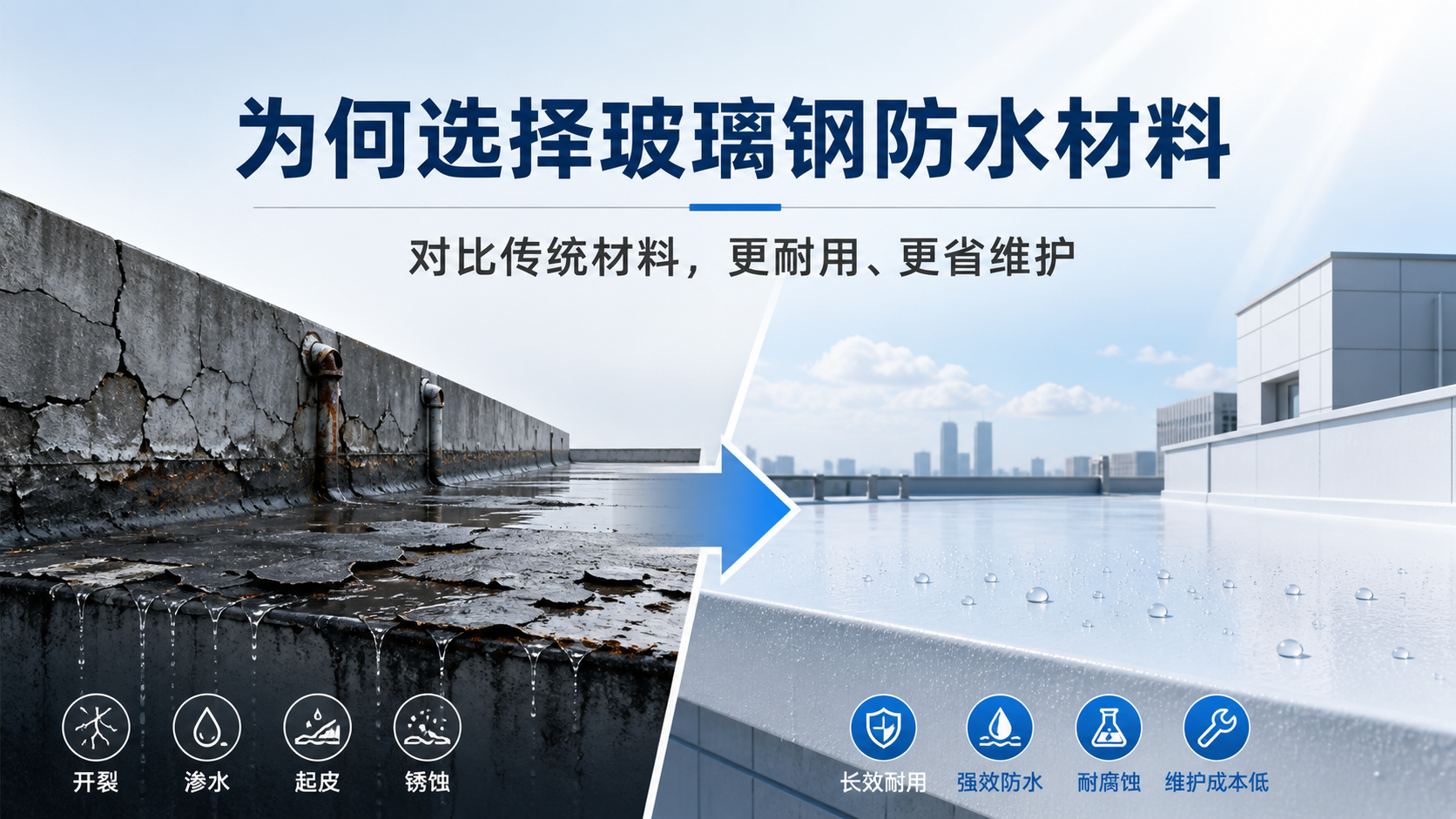 在安顺，为何选择玻璃钢防水材料而非传统材料