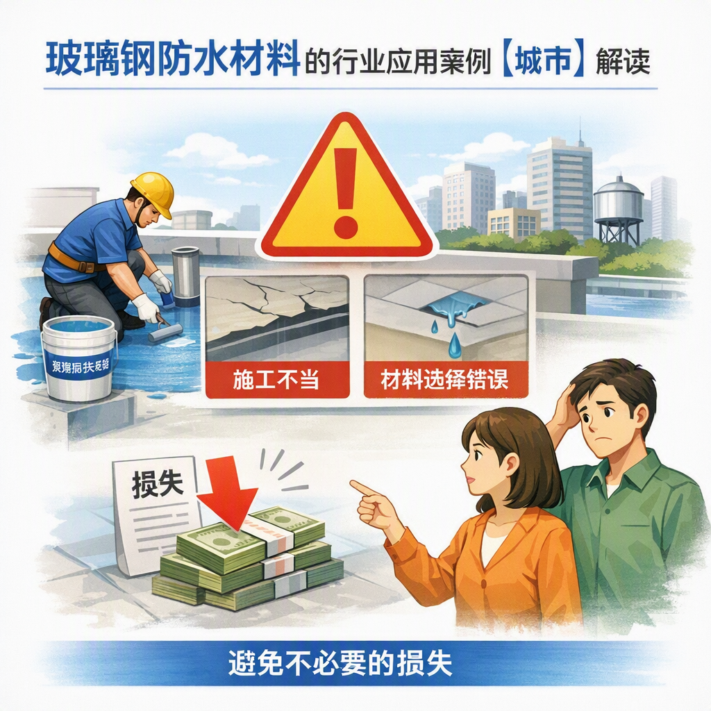 玻璃钢防水材料的行业应用案例，安顺解读