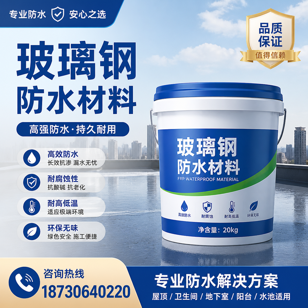 了解玻璃钢防水材料的市场趋势,安顺 企业不可不知