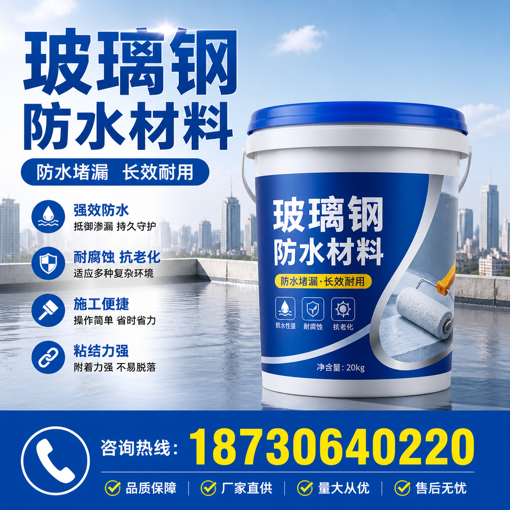 玻璃钢防水材料与传统防水材料的对比，哪种更好？